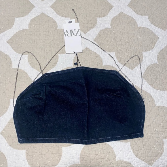 ZARA Rhinestone Top - Picture 5 of 11